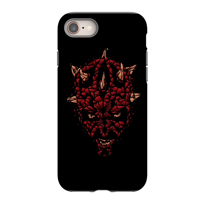 iPhone 8 StrongFit SHATTERED EVIL by SKULLPY