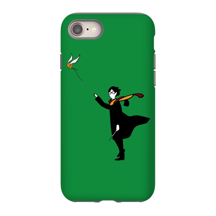 iPhone 8 StrongFit Harry Potter Banksy Balloon by Alisterny