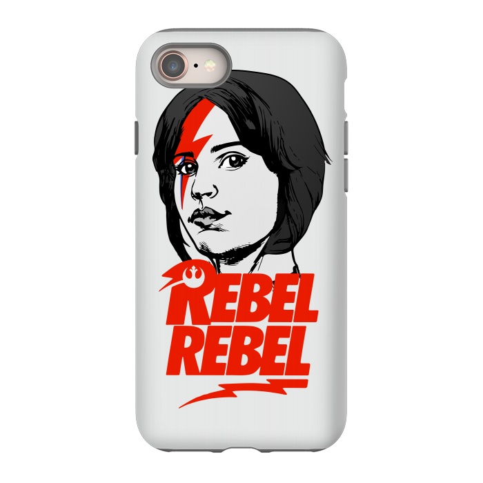 iPhone 8 StrongFit Rebel Rebel Jyn Erso David Bowie Star Wars Rogue One  by Alisterny