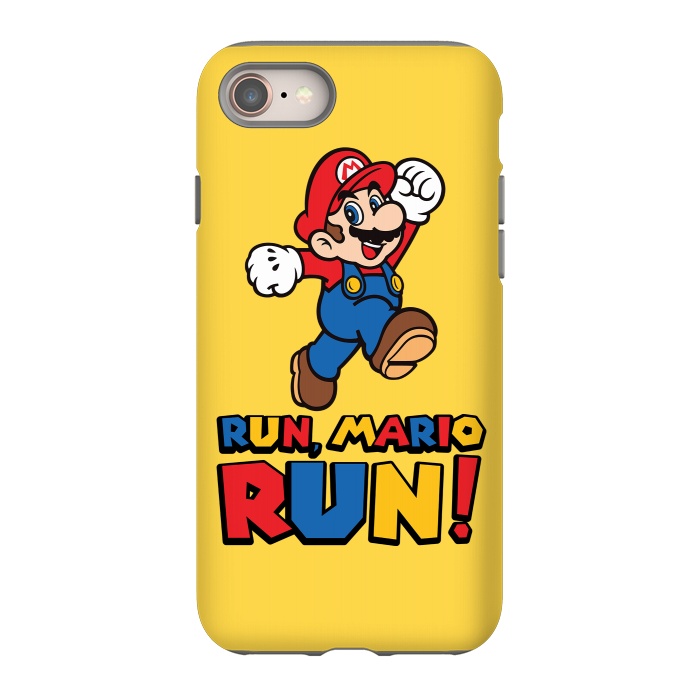 iPhone 8 StrongFit Run, Mario Run by Alisterny