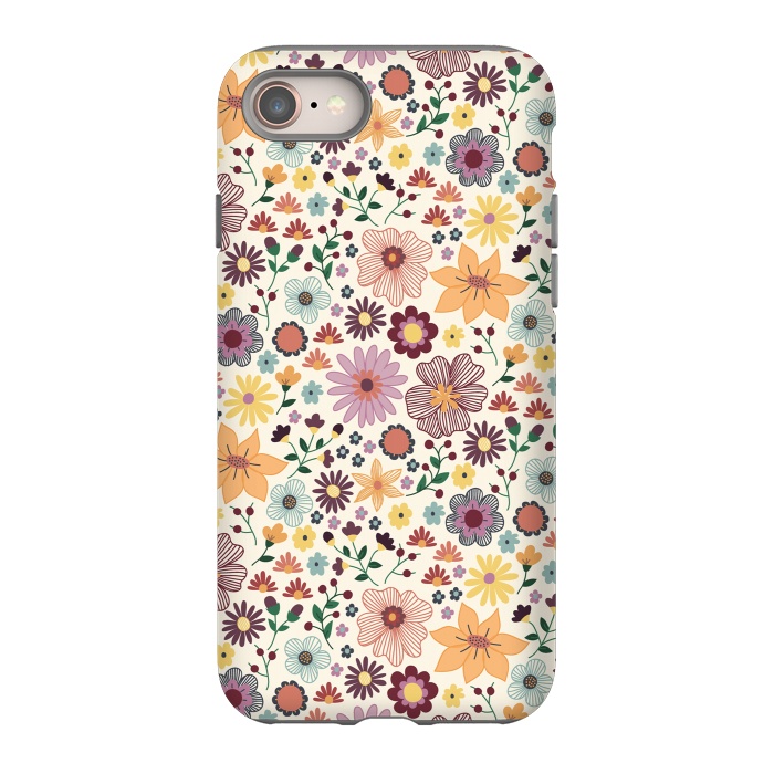 iPhone 8 StrongFit Wild Bloom by TracyLucy Designs