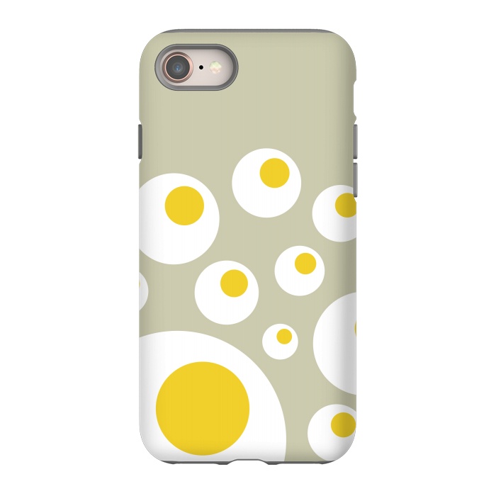 iPhone 8 StrongFit The Fried Eggs Rebellion II by Dellán