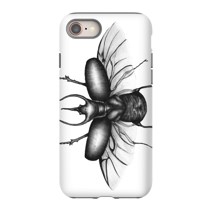 iPhone 8 StrongFit Beetle Wings by ECMazur 