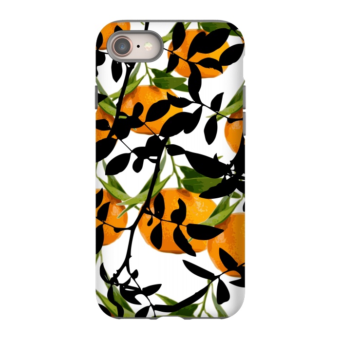 iPhone 8 StrongFit Hiding Oranges by Zala Farah