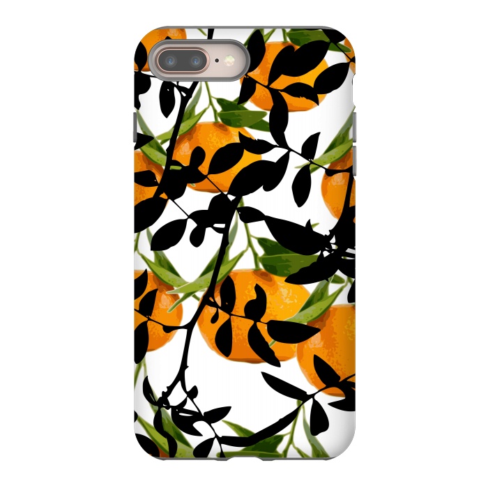iPhone 8 plus StrongFit Hiding Oranges by Zala Farah
