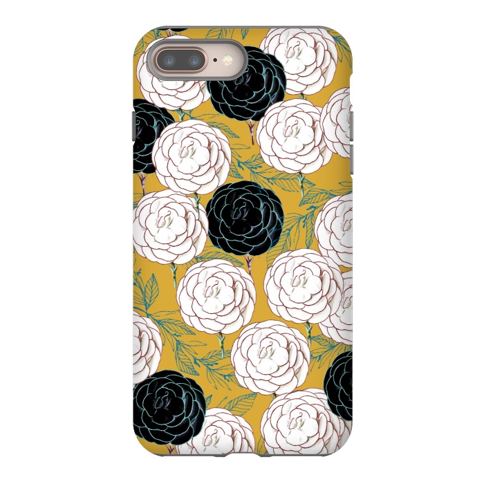 iPhone 8 plus StrongFit Carnations by Uma Prabhakar Gokhale
