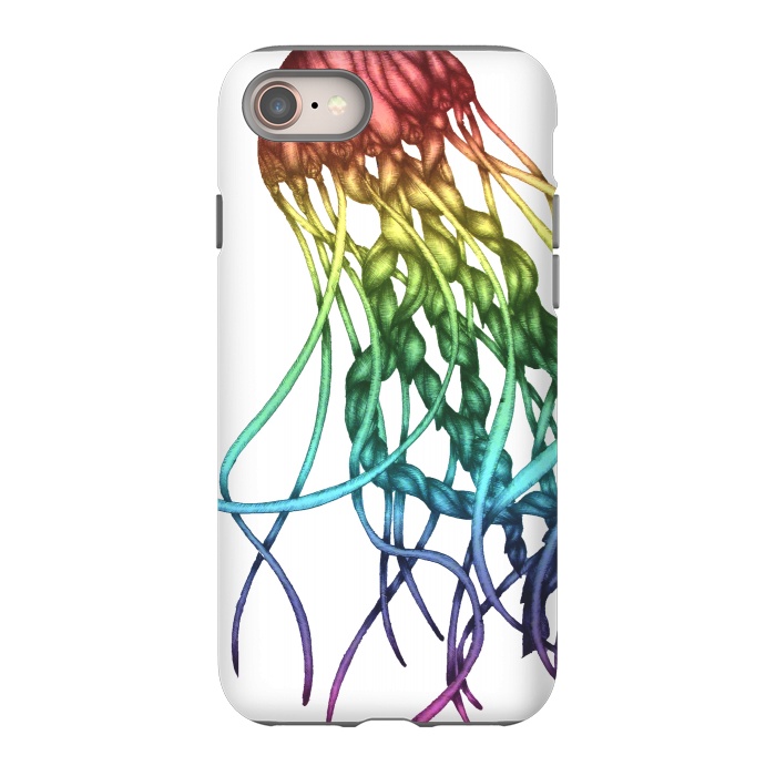 iPhone 8 StrongFit Rainbow Jelly by ECMazur 