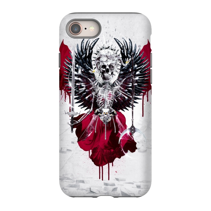 iPhone 8 StrongFit Skull Lord by Riza Peker
