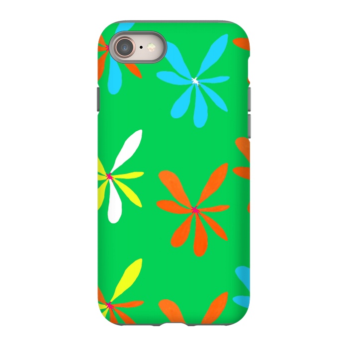 iPhone 8 StrongFit Groovy, Man! by Bettie * Blue