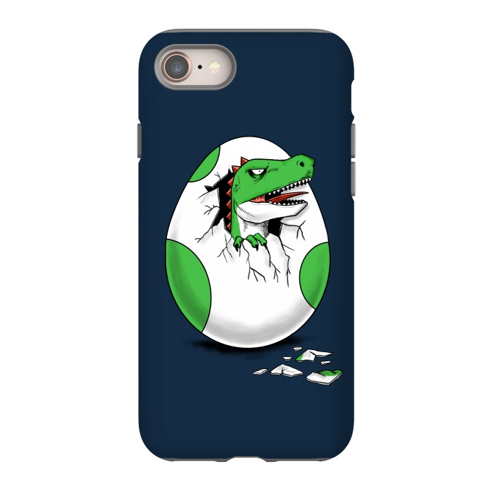 iPhone 8 StrongFit Dinosaur egg by Coffee Man