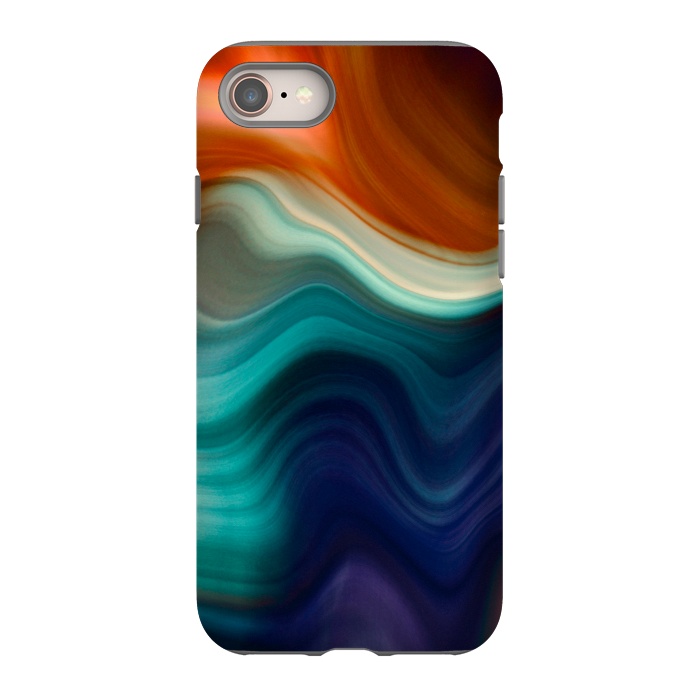 iPhone 8 StrongFit Color Wave by CatJello