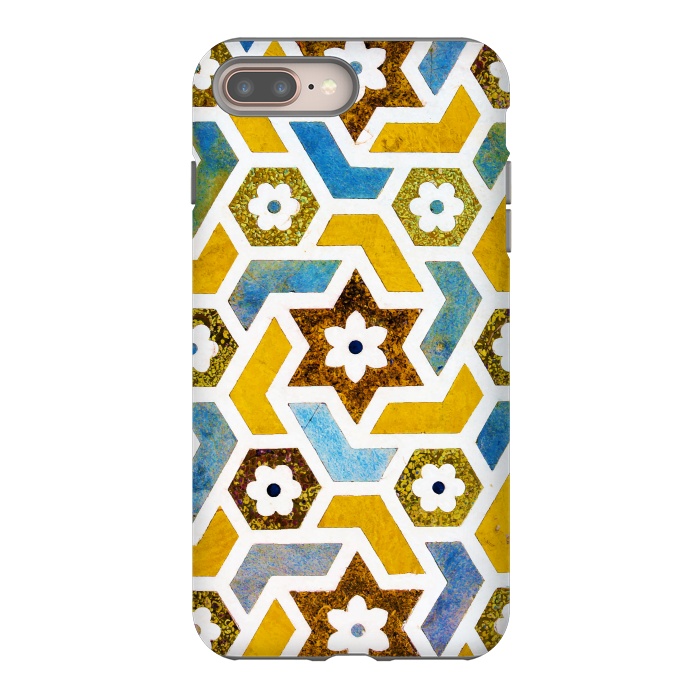 iPhone 8 plus StrongFit Moroccan Bliss by Uma Prabhakar Gokhale
