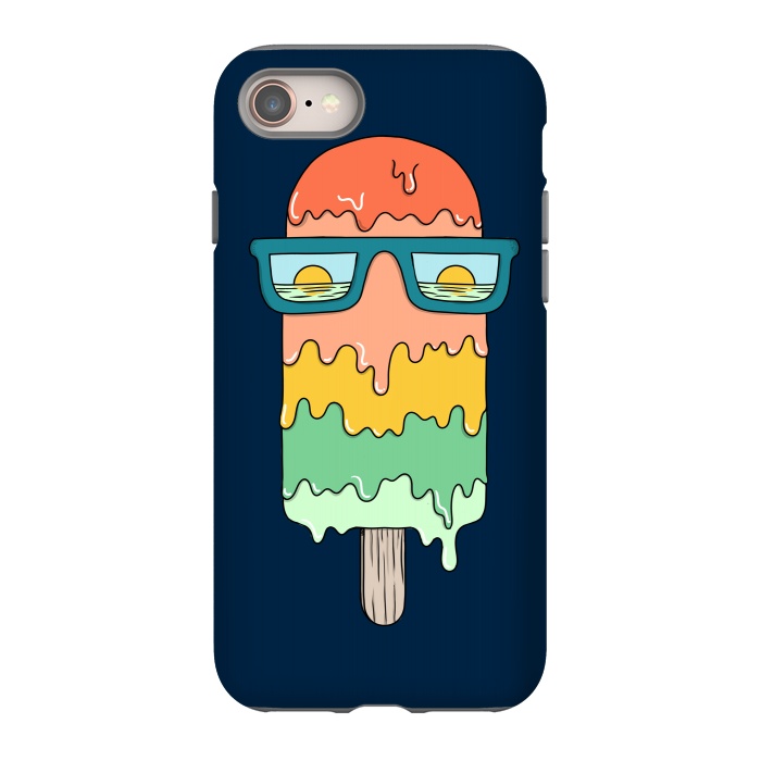 iPhone 8 StrongFit Hot ice Cream  by Coffee Man