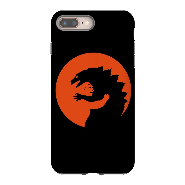 iPhone 8 plus StrongFit Monsters by Coffee Man