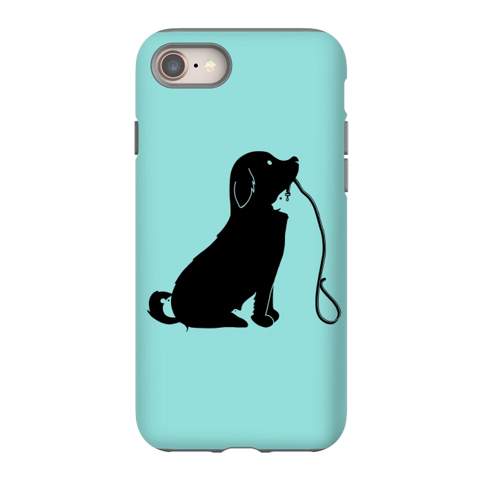 iPhone 8 StrongFit Animals green by Coffee Man
