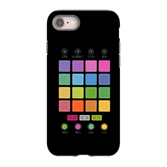 iPhone 8 StrongFit Dj Electronic Music Mixer by Dellán