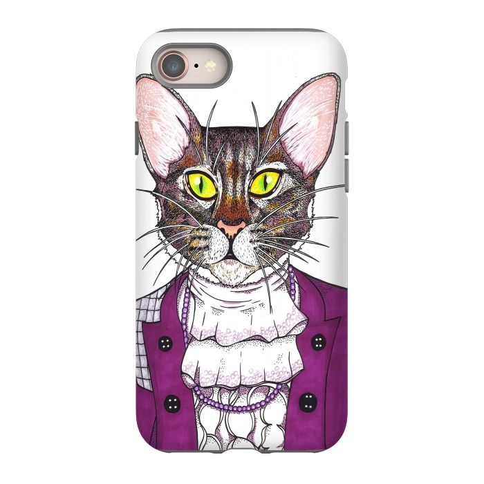 iPhone 8 StrongFit CatPrince by Varo Lojo