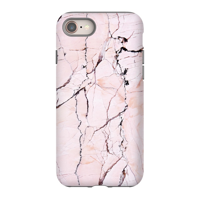 iPhone 8 StrongFit Pink texture marble by Mmartabc