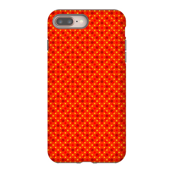 iPhone 8 plus StrongFit Dots Ethnic Pattern by Dhruv Narelia