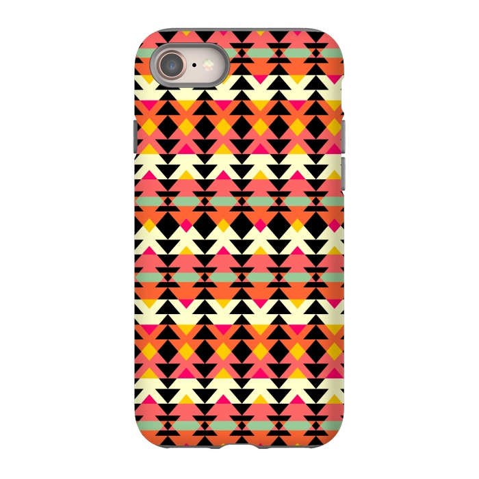 iPhone 8 StrongFit Aztec Geometrical Pattern by Dhruv Narelia