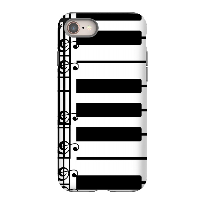 iPhone 8 StrongFit piano pattern by MALLIKA