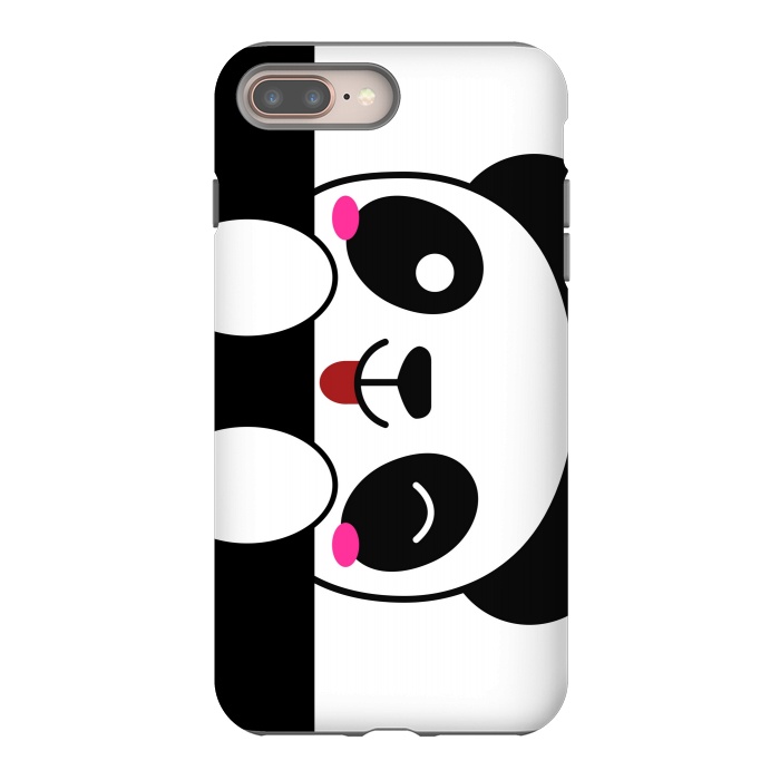 iPhone 8 plus StrongFit panda love by MALLIKA
