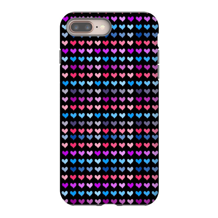 iPhone 8 plus StrongFit hearts pattern by MALLIKA