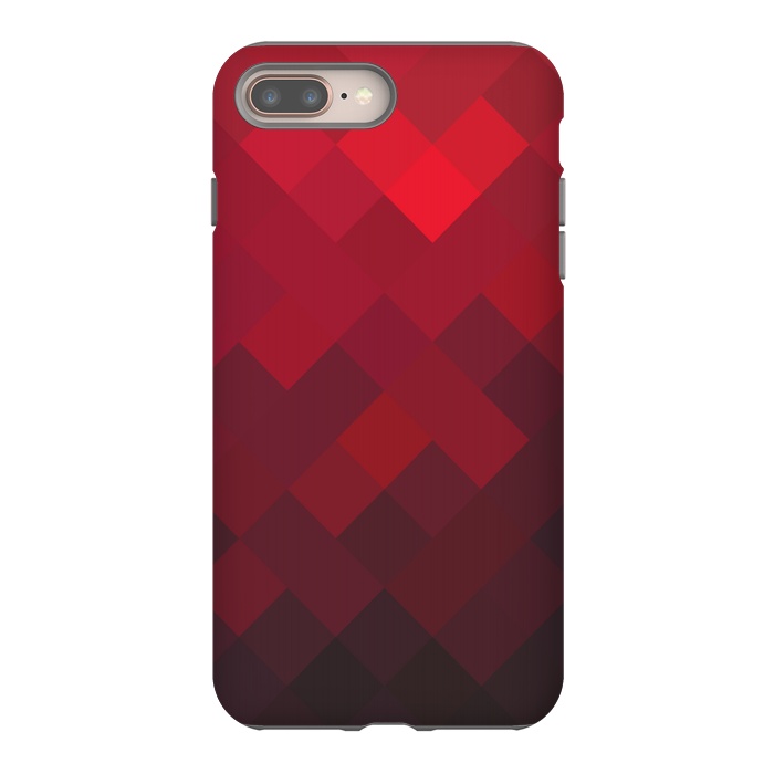 iPhone 8 plus StrongFit Red Underground by Sitchko