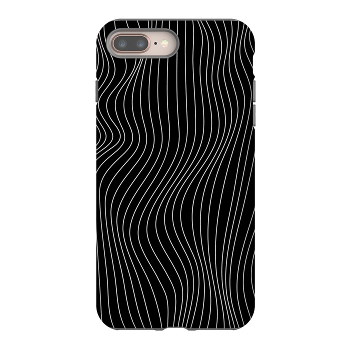 iPhone 8 plus StrongFit Illusion Waves 2 by Sitchko