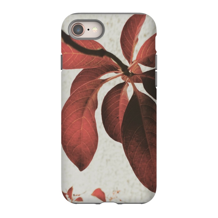 iPhone 8 StrongFit red flower by MALLIKA