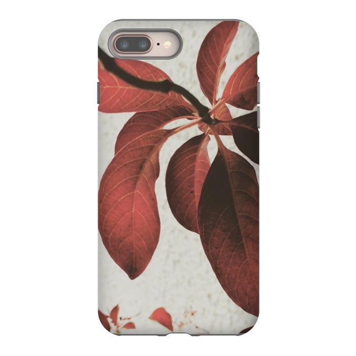 iPhone 8 plus StrongFit red flower by MALLIKA