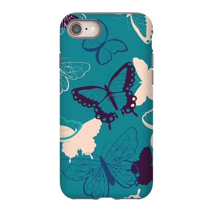 iPhone 8 StrongFit Butterfly Garden 003 by Jelena Obradovic