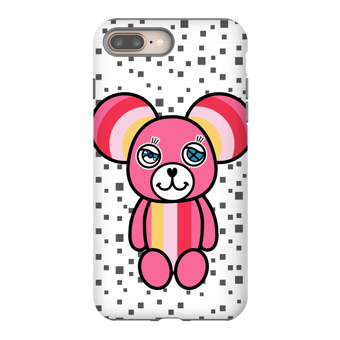 iPhone 8 plus StrongFit CUTIE BEAR by Michael Cheung