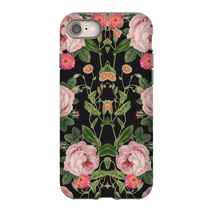 iPhone 8 StrongFit Floral Tunes by Zala Farah