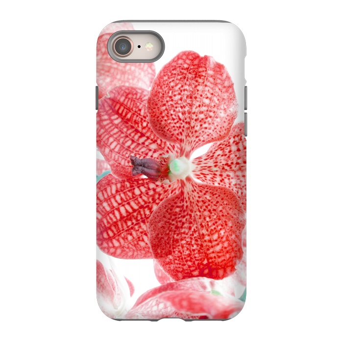 iPhone 8 StrongFit Red Natures Flower by Bledi