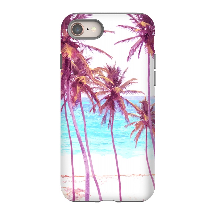 iPhone 8 StrongFit Palm Beach Illustration by Alemi