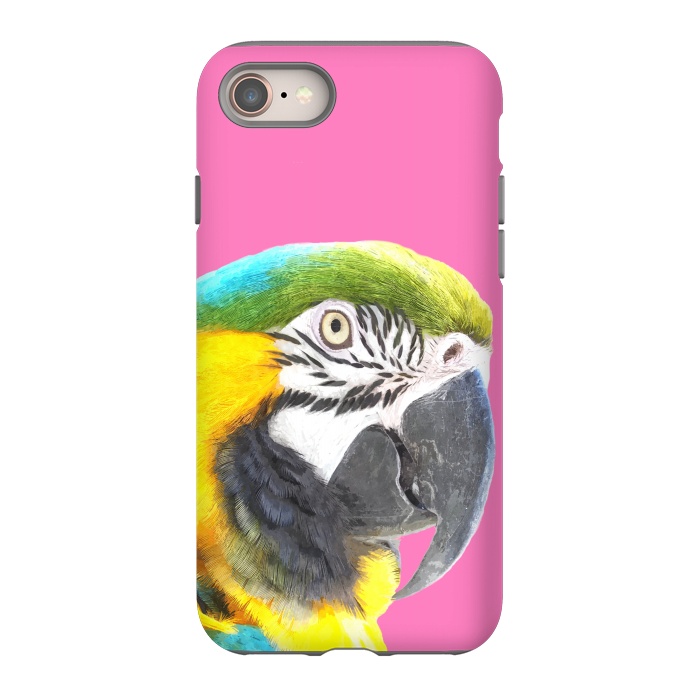 iPhone 8 StrongFit Macaw Portrait by Alemi