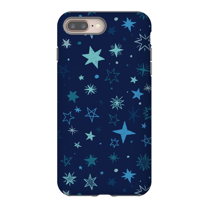 iPhone 8 plus StrongFit Multiple Stars IV by Bledi