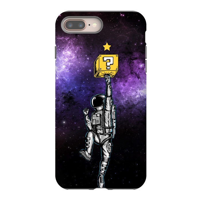 iPhone 8 plus StrongFit Astronaut and Star by Coffee Man