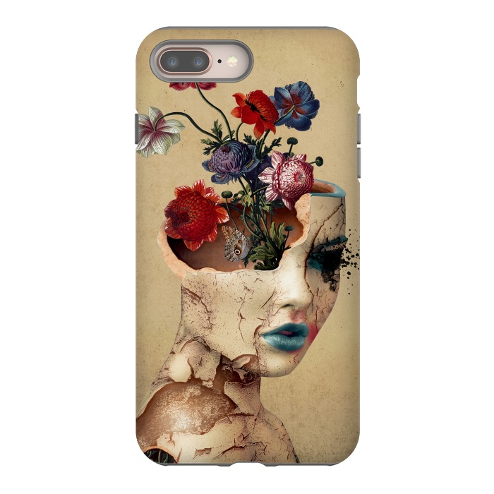 iPhone 8 plus StrongFit Broken Beauty by Riza Peker