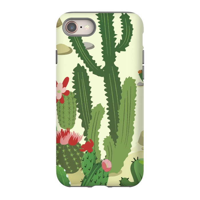 iPhone 8 StrongFit Cactus Variety III by Bledi