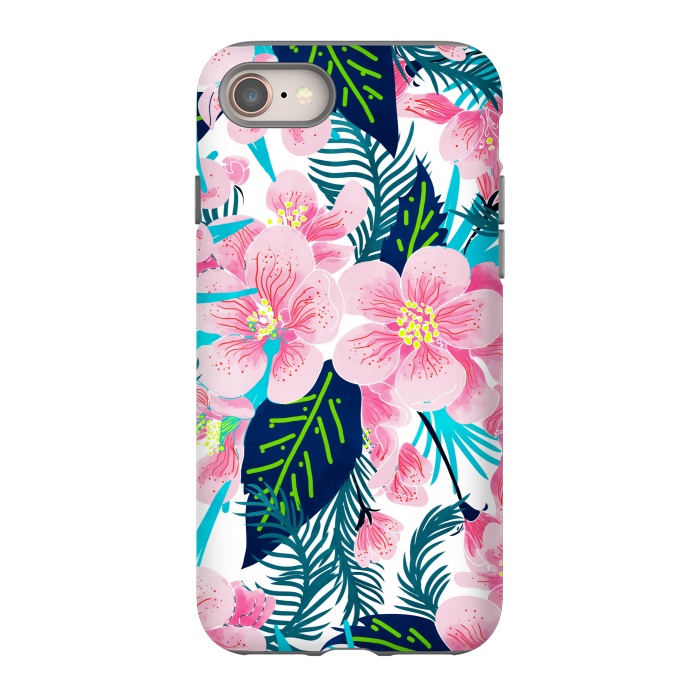 iPhone 8 StrongFit Floral Gift by Uma Prabhakar Gokhale