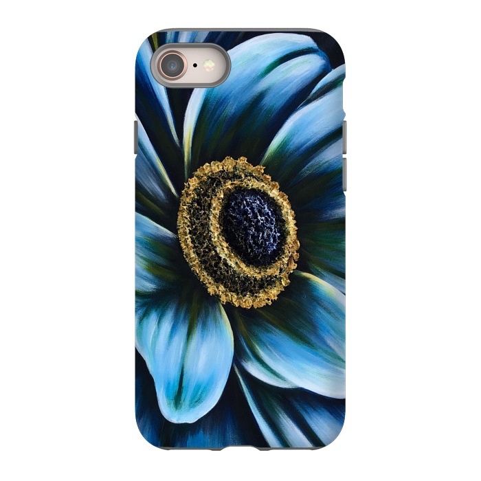 iPhone 8 StrongFit Blue Cosmos by Denise Cassidy Wood