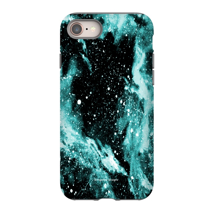 iPhone 8 StrongFit Iced Galaxy by Gringoface Designs