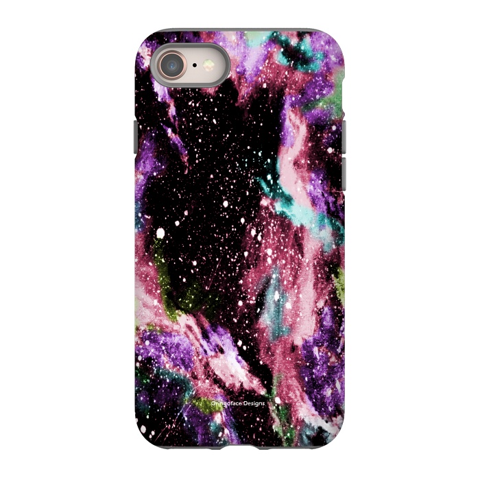 iPhone 8 StrongFit Cotton Candy Galaxy by Gringoface Designs