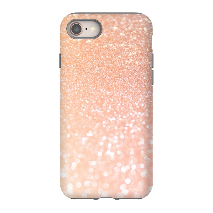 iPhone 8 StrongFit Rose Blush Glitter by  Utart