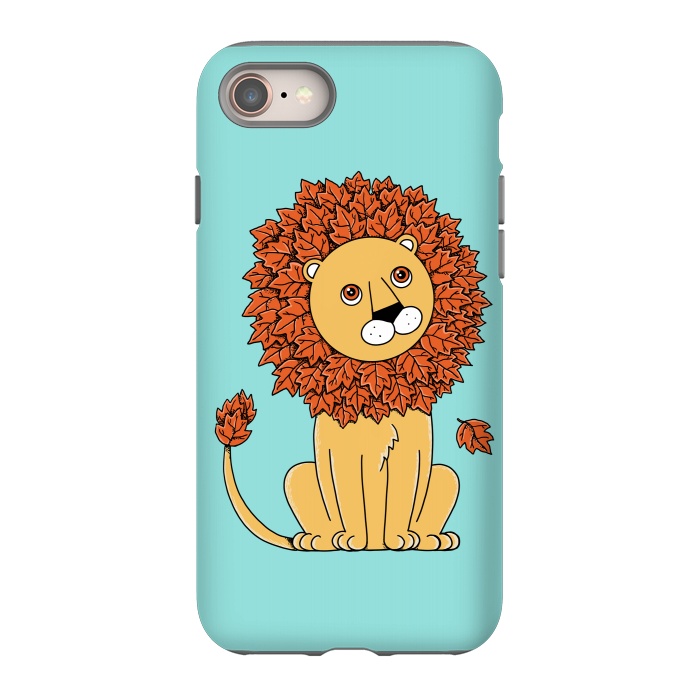 iPhone 8 StrongFit Lion by Coffee Man