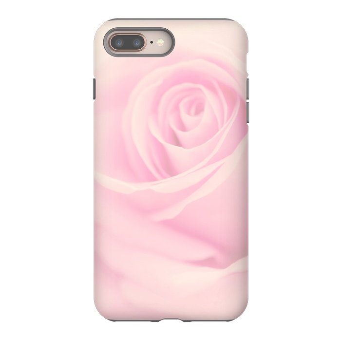 iPhone 8 plus StrongFit Pink Rose by  Utart