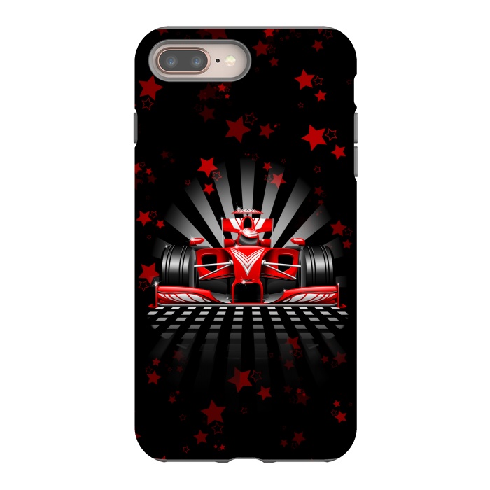 iPhone 8 plus StrongFit Formula 1 Red Race Car by BluedarkArt