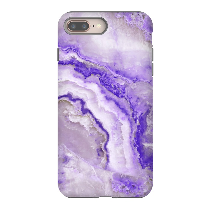 iPhone 8 plus StrongFit Ultra Violet Veined Marble by  Utart